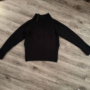 Bassike Knit chunky wool sweater